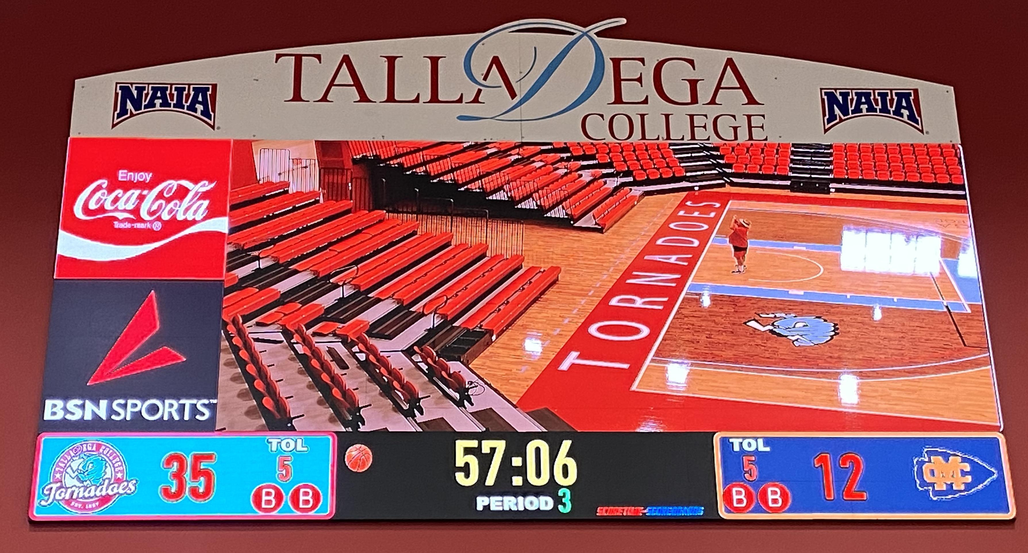 LED Scorer's Table